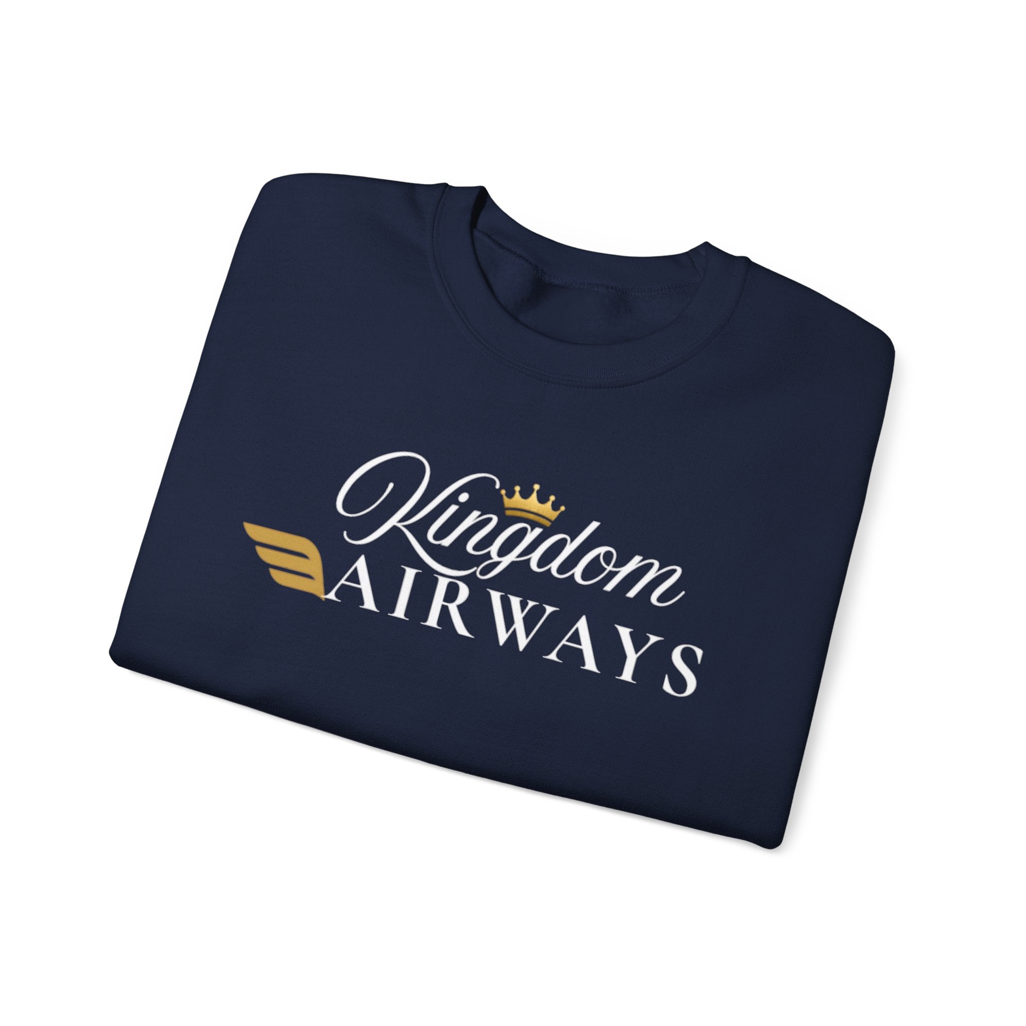 Kingdom Airways Sweatshirt - Depart for Rest, Arrive with Purpose