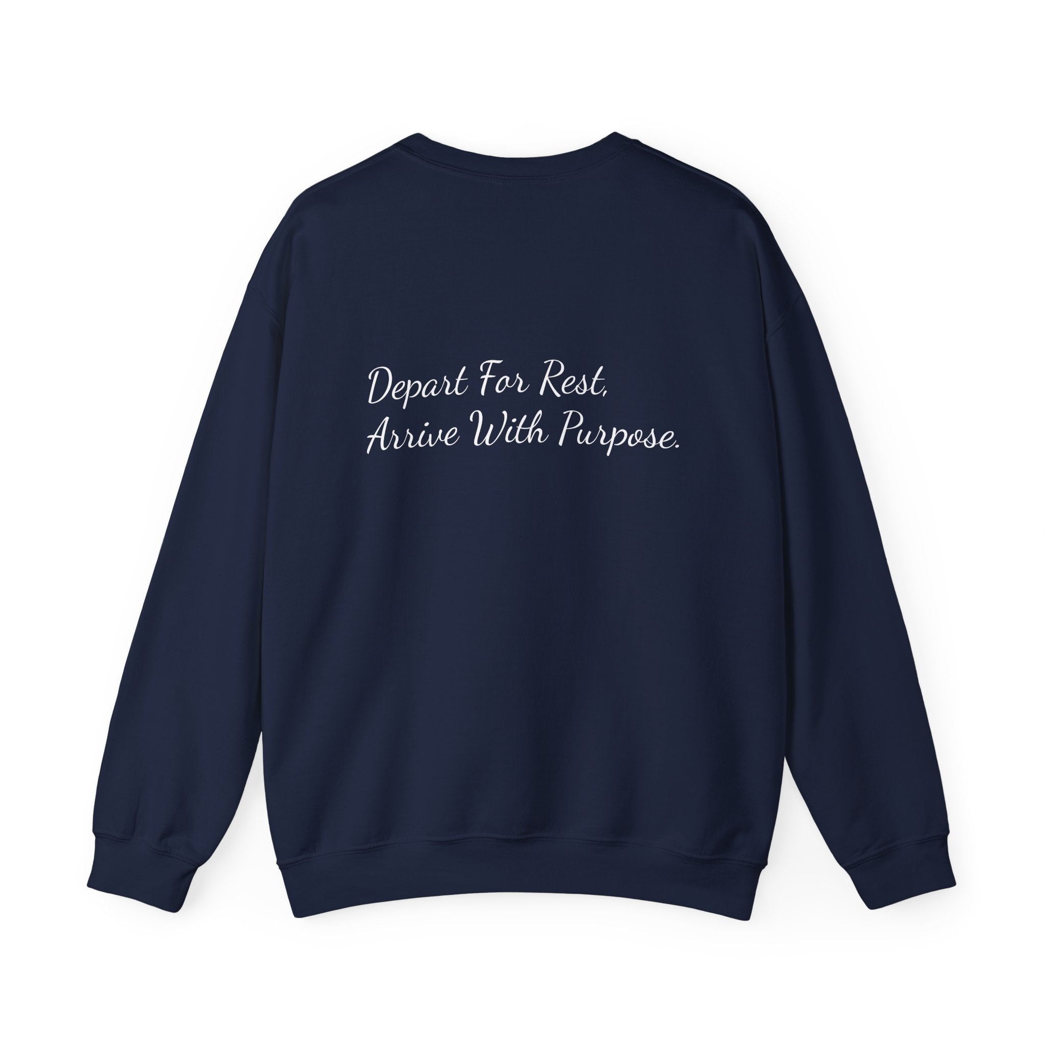 Kingdom Airways Sweatshirt - Depart for Rest, Arrive with Purpose
