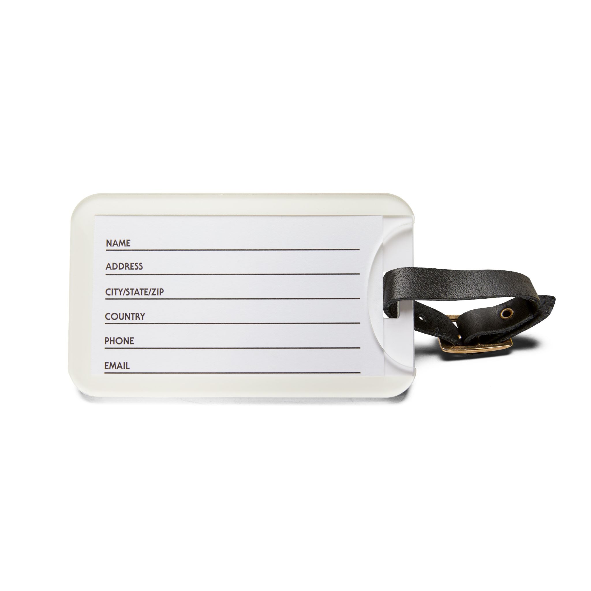 Luggage Tag - Faith Over Flight Design for Travelers and Crewmembers