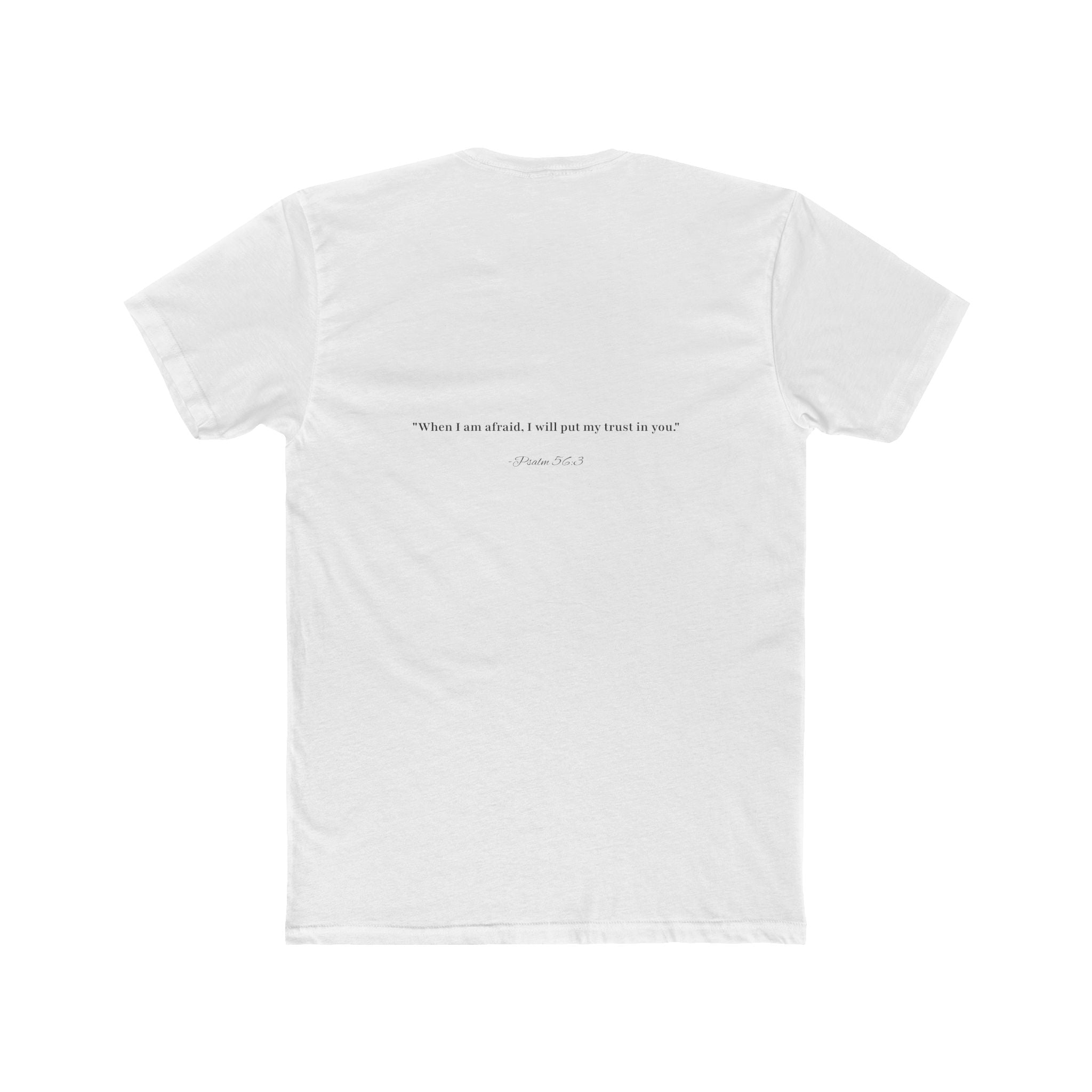 Faith Over Flight Unisex Cotton Crew Tee, Inspirational T-Shirt, Christian Apparel, Perfect Gift for Travelers, Uplifting Quote Tee