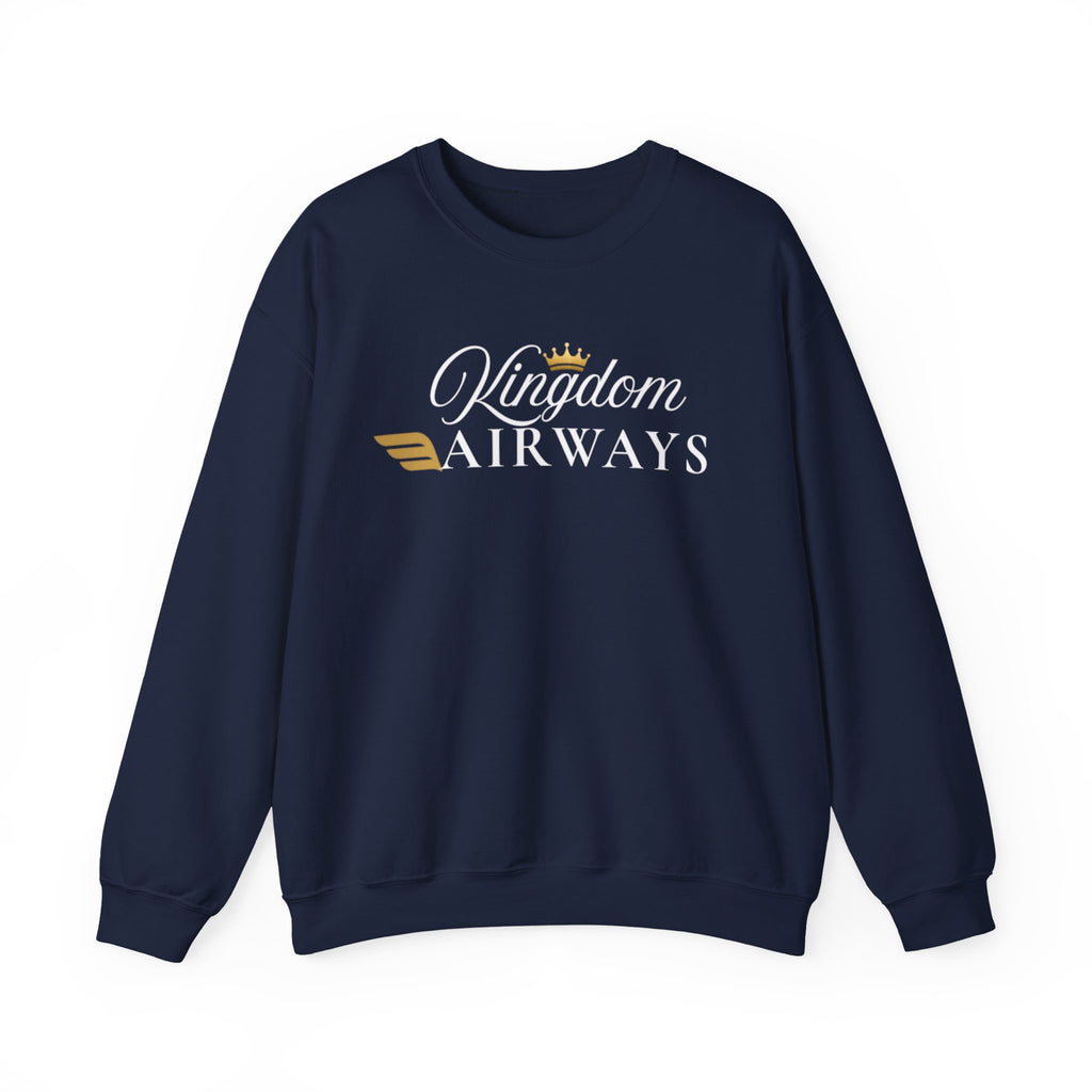 Kingdom Airways Sweatshirt - Depart for Rest, Arrive with Purpose